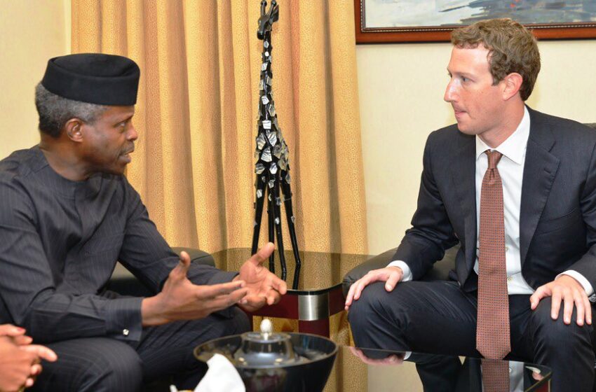 Nigeria to partner Facebook to improve ICT in Africa