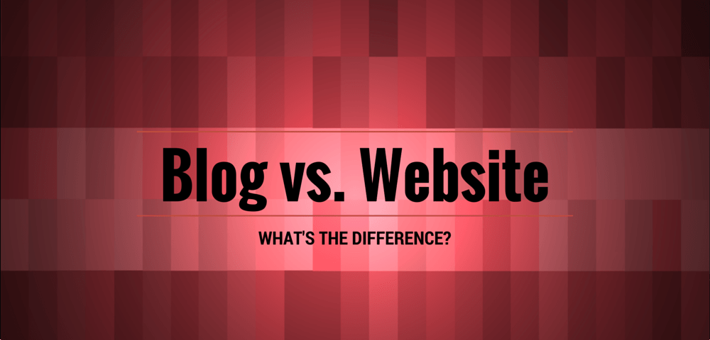 Whats Is The Difference Between A Blog And A Website