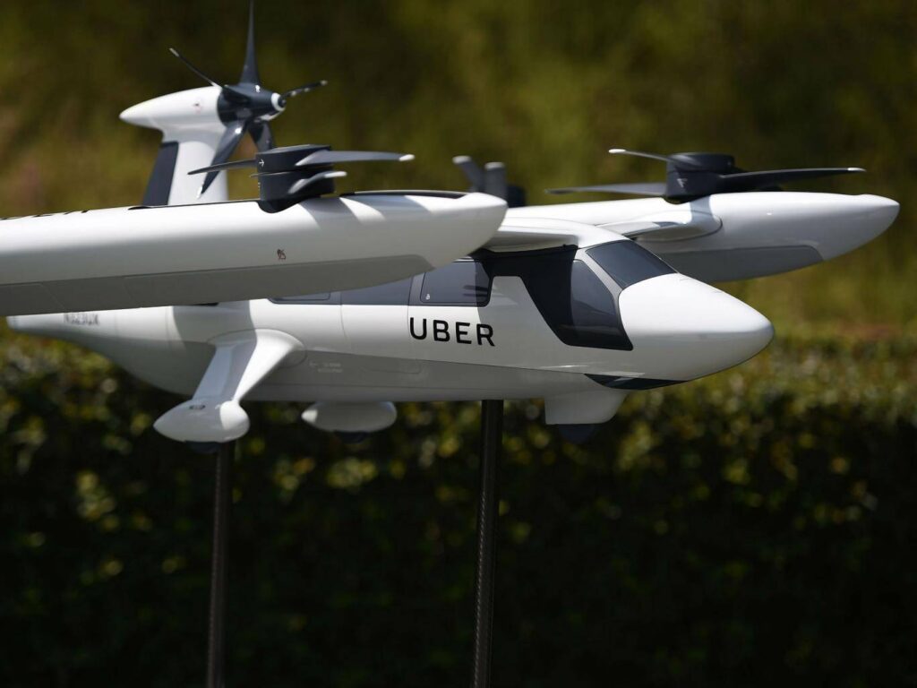 Uber introduce flying car